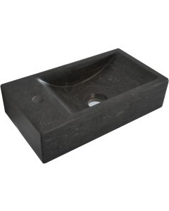 Ben Venetia S Fontein 1 krg links 36x18x9 cm Hardsteen Zwart