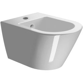 Ben Stelvio Wandbidet compact Xtra Glaze 36x50x28 cm Wit